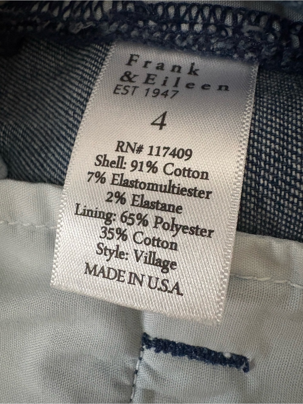 Frank & Eileen West Village Wide-Leg Trouser
Italian Dream Light
Denim S/4 $348 - Picture 11 of 14